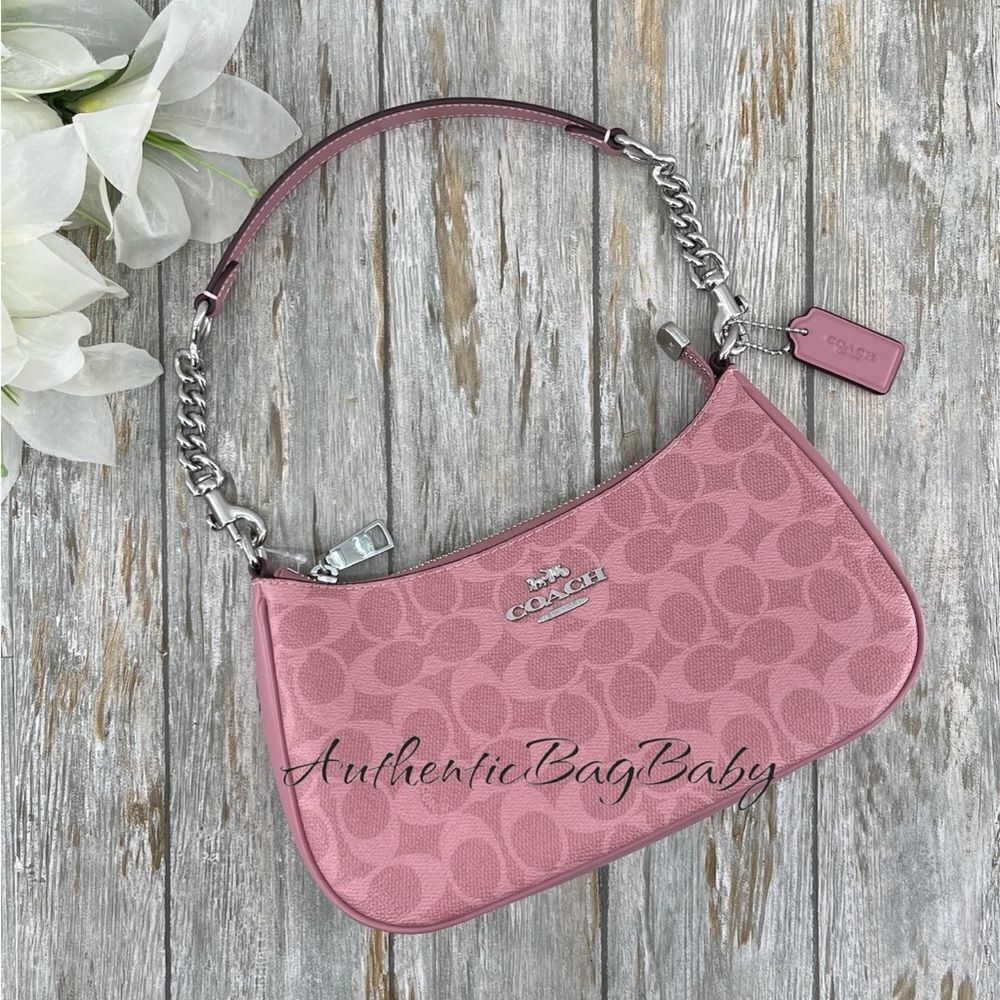 Coach Dusty Pink Teri Shoulder Bag Crossbody Purse